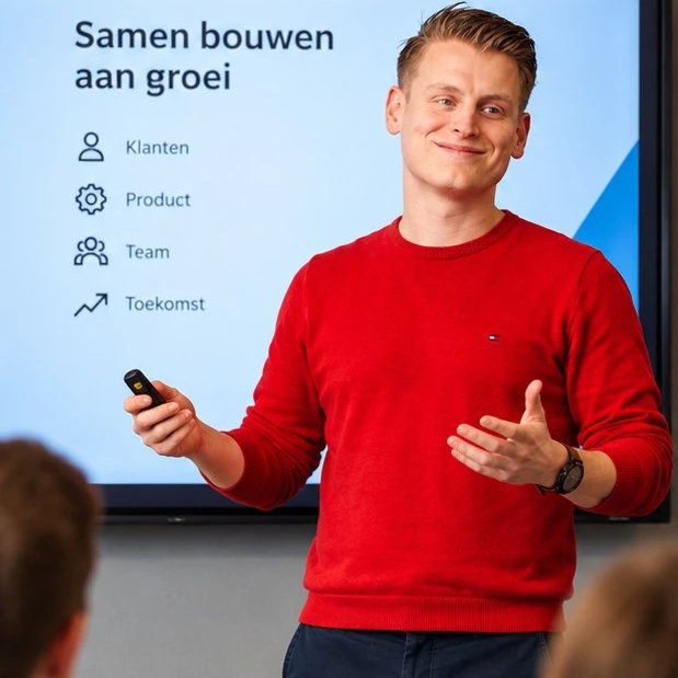 Reinard presenteert een groeiplan